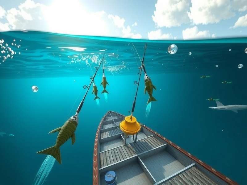 Indian Ocean Simulator fishing mechanics and boat customization